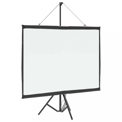 vidaXL Ecran de proiecție cu trepied 72 inch 4:3 foto