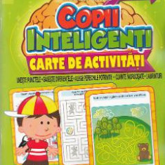 Jocuri pentru copii inteligenti. Carte de activitati 4 ani+