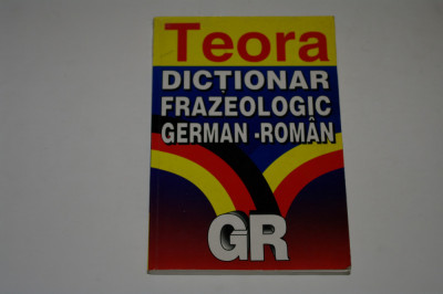 Dictionar frazeologic german-roman - Alexandru Roman foto