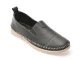 Pantofi EVIDA negri, EV2814, din piele naturala
