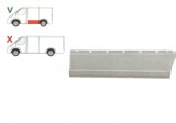 Segment reparatie panou lateral Mercedes Vito/ Viano (W639) 01.2003-2014 Pt Modelul Vito/ Viano (W639) 10.2010- , partea Stanga, Cu Gauri Ornament, L