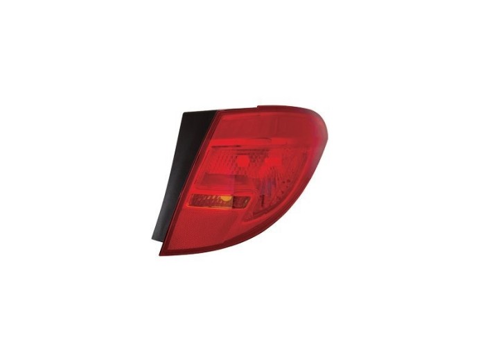 Stop spate lampa Opel Meriva B, 06.2010-01.2014, spate, Dreapta, partea exterioara; R5W+W16W; fara suport bec, DEPO,