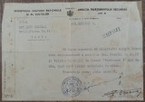 Aprobare inscriere supranumerara la Liceul Ferdinand I Bacau, 1942