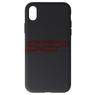 Toc silicon High Copy Apple iPhone XR Black foto