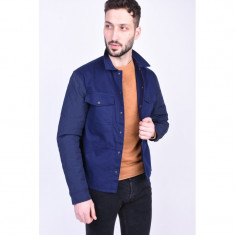 Camasa Tip Jacheta Jack&amp;amp;Jones Manhattan Maritime Blue foto