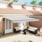 Copertină Manual Antracit 4.5 x 2.5 m Metal