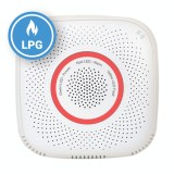 Cumpara ieftin Senzor detector de gaz petrolier lichefiat Shelly Gas LPG, Wireless, Alarma 70 dB, Notificari aplicatie SmartElectro IntelligentHouse