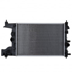 Radiator racire Opel Astra J, 2009-2017 1,4 64/74kw; 1,6 85kw, Benzina, Manual, Cu/fara AC, cu conectori rapizi iesire, 580x382x18, Cu lipire fagure