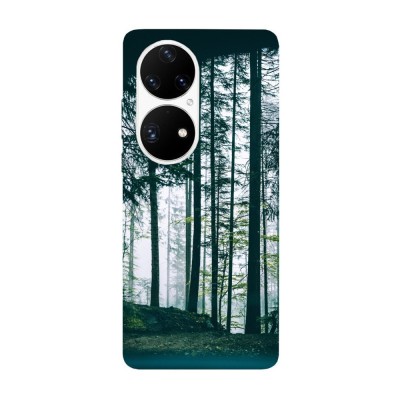Husa compatibila cu Huawei Nova Y70 model Foggy forest, Silicon, TPU, Viceversa foto