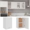 vidaXL Dulap suspendat &ldquo;Lyon&rdquo;, alb, 39,5 x 31 x 60 cm, lemn prelucrat