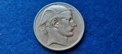 BELGIA 50 FRANCS 1950 foto