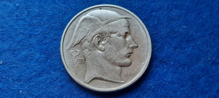 BELGIA 50 FRANCS 1950