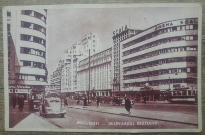 Bucuresti, Bulevardul Bratianu// CP foto