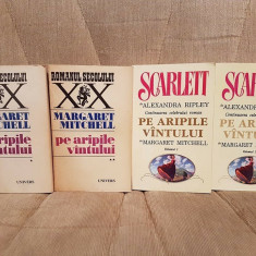 PE ARIPILE VANTULUI/SCARLETT-MARGARET MITCHELL/ALEXANDRA RIPLEY (4 VOL)