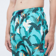 Superdry pantaloni scurti de baie culoarea verde