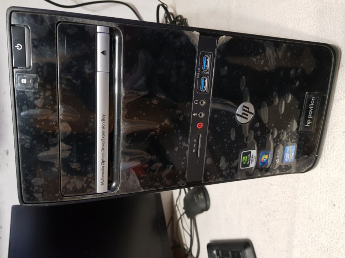 carcasa pc HP PAVILION , stare buna , cu tot cu sursa