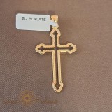 Cumpara ieftin Cruce placata cu aur Amen