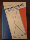 Cumpara ieftin Corespondenta In Limba Franceza - Ana Firoiu, 1982, Albatros