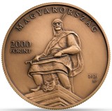 Ungaria 2000 Forint 2021 Parcul Memorial Istoric National din &Oacute;pusztaszer BU, Europa