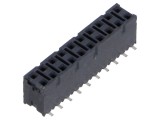 Conector şiruri pini mamă 20 PIN 2,54mm aurit SMT SAMTEC