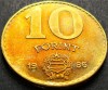 Moneda 10 FORINTI - RP UNGARA / UNGARIA COMUNISTA, anul 1986 * cod 1885, Europa