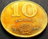 Moneda 10 FORINTI - RP UNGARA / UNGARIA COMUNISTA, anul 1986 * cod 1885, Europa