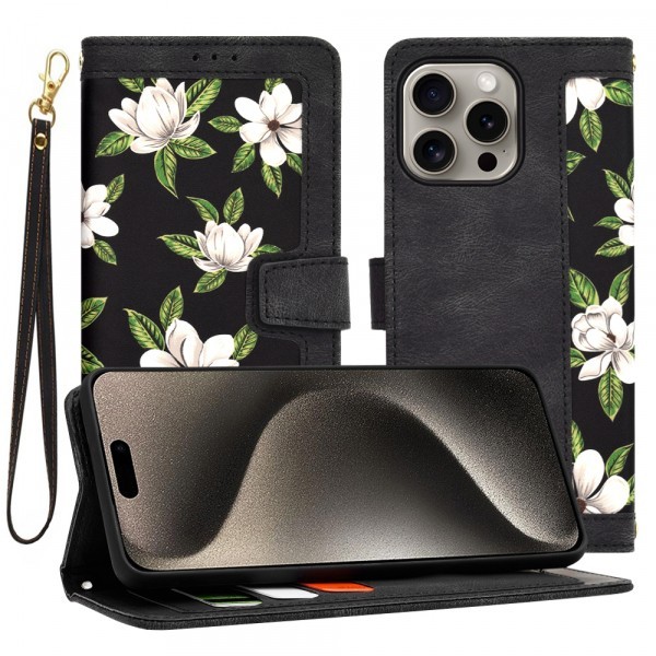 Husa pentru Apple iPhone 15 Pro Max, Techsuit, FlipCraft, Neagra
