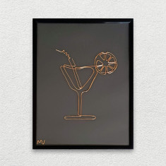 Tablou cocktail, 21x30cm