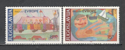 Iugoslavia.1982 Concurs de desene &amp;quot;Prietenii Europei&amp;quot; SI.541 foto