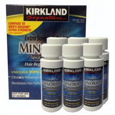 Minoxidil 5% Kirkland SOLUTIE impotriva caderii parului - Pachet 6 LUNI foto