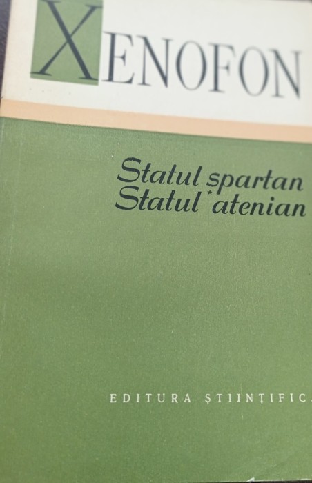 STATUL ATENIAN STATUL SPARTAN XENOFON