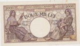 Bancnota Romania 2000 Lei 1941, Stare XF+