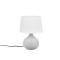 Veioza/Lampa de masa MARTIN, alb/cappuccino, dulie E14 -TRIO