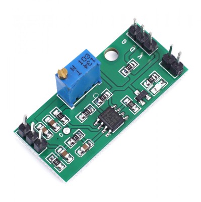 LM393 3.5-24V voltage comparator module high level output analog (L.8151B) foto
