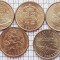 A042 Danemarca set 5 monede diferite de 20 coroane kroner Aunc-UNC