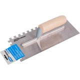 Gletiera cu maner lemn fara dinti 280x120mm cu dinti TS HardWork ToolsRange