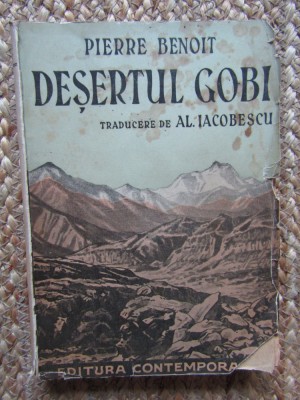 Desertul Gobi - Pierre Benoit foto