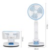 Ventilator birou, cu acumulator, 3.8 W, Oem