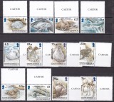 Georgia de Sud 2004 fauna marina MI 390-401 MNH ww81