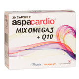 Aspacardio Mix Omega3 +Q10, 30 capsule