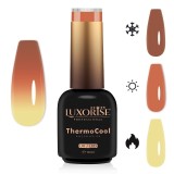 Cumpara ieftin Oja Semipermanenta Termica 3 Culori LUXORISE ThermoCool - Hippie Hope 10ml
