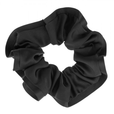 Elastic de Păr, Satinat, Negru foto
