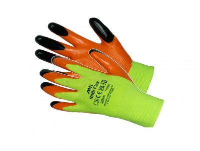 Manusi de protectie acoperite cu nitril NITBI FLEX, marimea 10, Artmas ART008024 foto