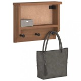 VidaXL Suport pentru haine &quot;SANDNES&quot; 45x12x35 cm, lemn masiv de pin