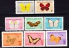 REPUBLICA DOMINICANA 1966 FAUNA INSECTE FLUTURI, Nestampilat