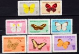 REPUBLICA DOMINICANA 1966 FAUNA INSECTE FLUTURI