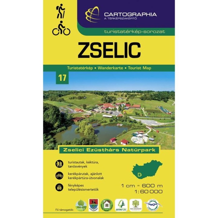 Zselic turistat&eacute;rk&eacute;p - Cartographia