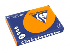 Hartie color Clairefontaine Intens A3 flame foto