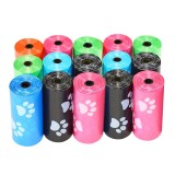 Pungi Igienice Caini ROPET&reg; 150 Buc (10 Role x 15 Buc) Multicolor - Saculeti Excremente C&acirc;ini, Rezistente, Parfumate