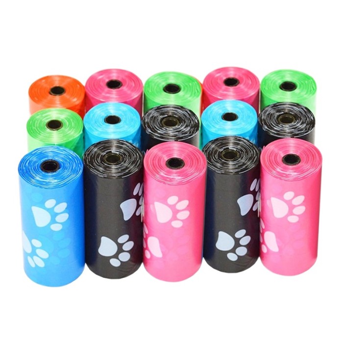 Set Pungi Igienice ROPET&reg;, 10 role x 15 buc Pentru Caini, Multicolor